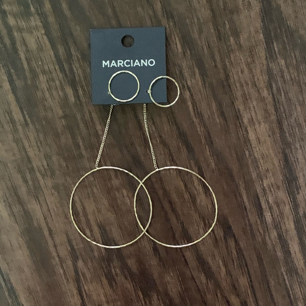 Guess By Marciano Circle Drop Earring